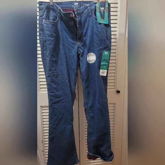 Lee Riders fleece lined bootcut jeans - Picture 2 of 5